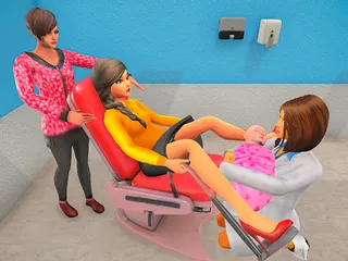 Pregnant Family Mom Life Games - Screenshot 2