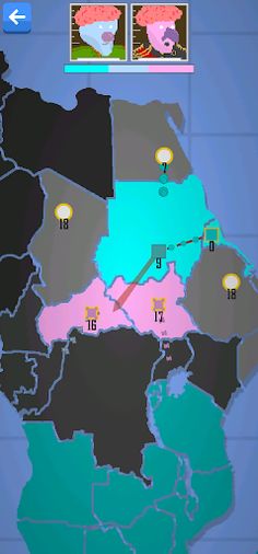 Battle Map - Strategy Conquer - Screenshot 1