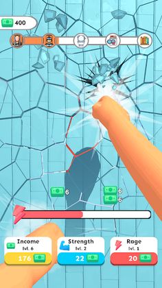 Idle Hit The Wall - Screenshot 1