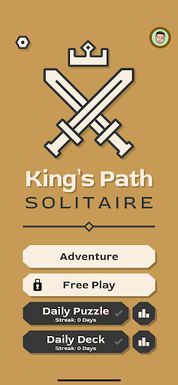 King's Path Solitaire - Screenshot 1