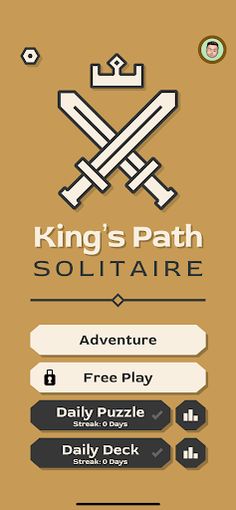 King's Path Solitaire - Screenshot 1