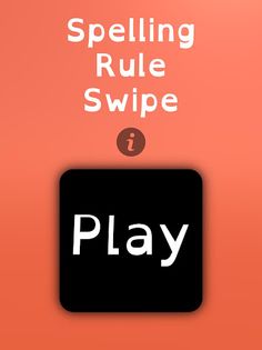 Spelling Rule Swipe - Screenshot 3