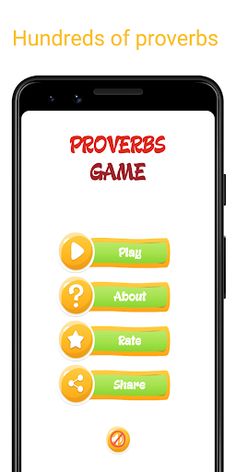Proverbs Game - Proverb puzzle - Screenshot 1