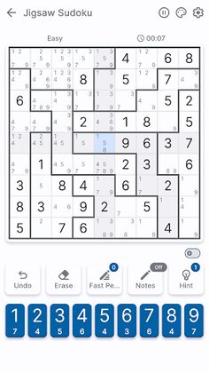 Jigsaw Sudoku - Screenshot 2