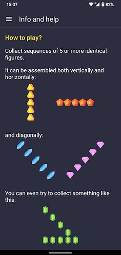 Jewels 98: Five in a row, line - Screenshot 3