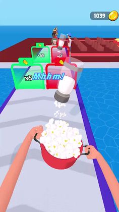 Popcorn Run - Screenshot 1