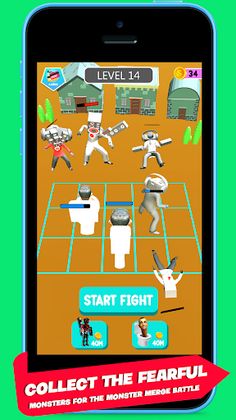 Merge Skybidi Toilet Monsters - Screenshot 2