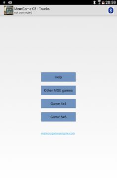MemGame 02 - Trucks - Screenshot 3