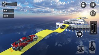 GT Car Stunts Mega Ramp Car 3D - Screenshot 2