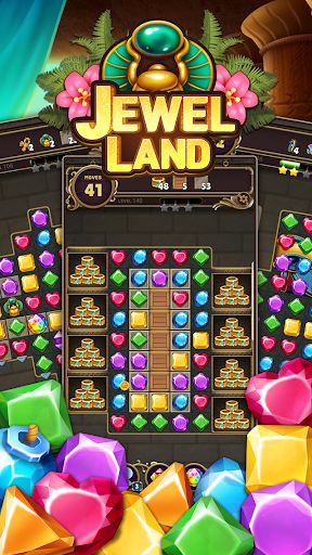 Jewel Land : Match 3 puzzle - Screenshot 2