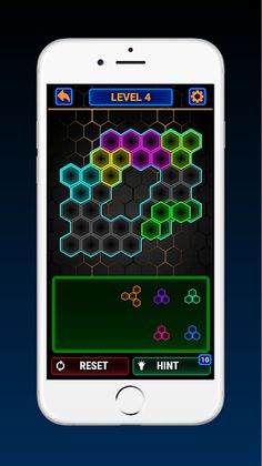 Glow Block Hexa Puzzle - Screenshot 4