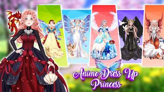 Anime DressUp Princess Fashion - Screenshot 2