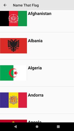 Name That Flag - Quiz Flag - Screenshot 2
