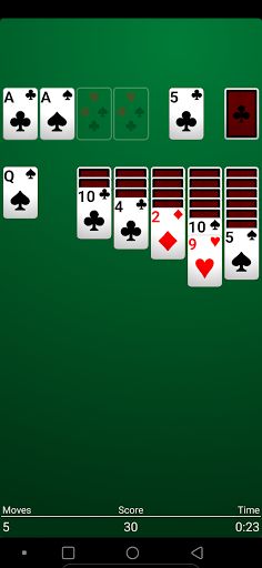 솔리테어 : Solitare X - Screenshot 1