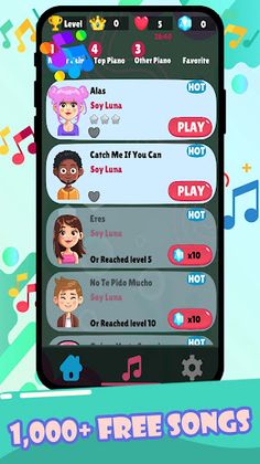 Soy Luna Music Piano Game - Screenshot 2
