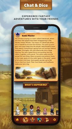 Dungeon Realms: Chat & Roll - Screenshot 2