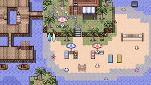 Debt City - Retro Life Sim RPG - Screenshot 1