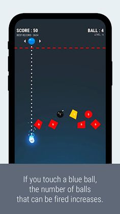 Drop the Ball, break bricks - Screenshot 3