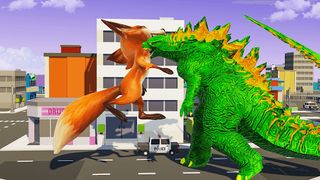 Godzilla Vs Kong Rampage Game - Screenshot 1