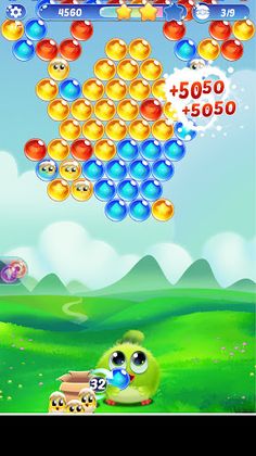 Bubble Shooter - Rescue chicks - Screenshot 3