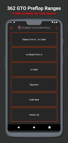 Preflop Advantage Cash Games - Screenshot 1