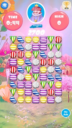 Royal Candy Match - Screenshot 1
