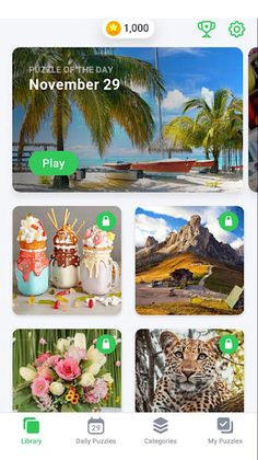 Jigsaw Drop Puzzle - Screenshot 1