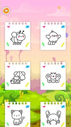 Anime Coloring Book for Kids - Screenshot 4