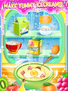 Ice Cream Cooking Game - Screenshot 2