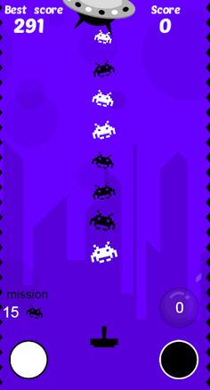 invaders bw - Screenshot 4