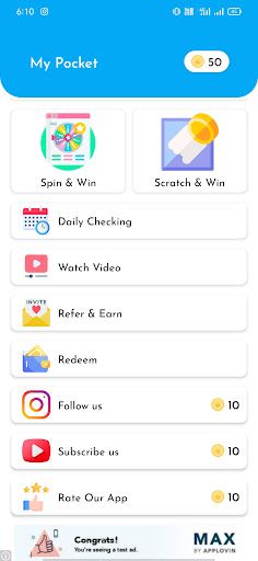 My Pocket - Screenshot 1