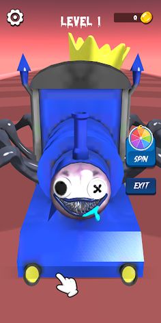 Merge Grima Monster Train Run - Screenshot 1