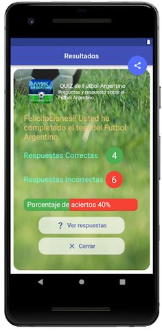 Quiz Fútbol Argentino - Screenshot 2