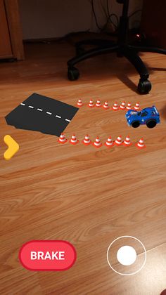 AR RC car race - Screenshot 1