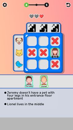 Love and Logic Puzzles - Screenshot 1