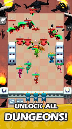 Merge Heroes: God's Castle - Screenshot 3