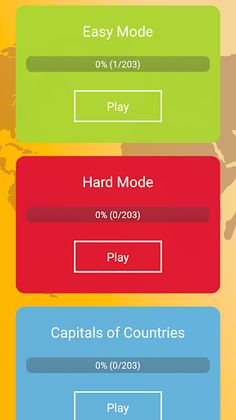 World Geography Quiz: Countrie - Screenshot 3