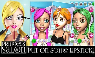 Princess 3D Salon Gold - Screenshot 1