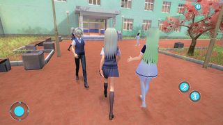 Anime High School Girl Game 3D - Screenshot 1