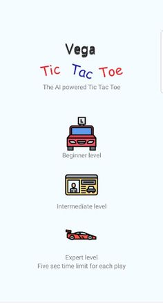 Vega Tic Tac Toe - Screenshot 1