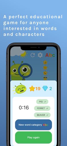 Wormie Word Search - Screenshot 4
