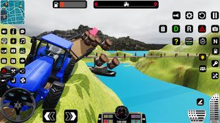 Tractor Trolly Driving Games - Screenshot 2