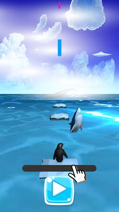 Shark VS Penguin Game - Screenshot 1
