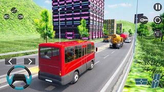 Minibus Simulator City Bus 3D - Screenshot 3