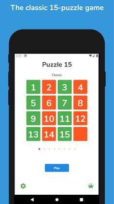 15 puzzle - Screenshot 1