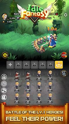 Idle Fantasy Merge RPG: Legend - Screenshot 1
