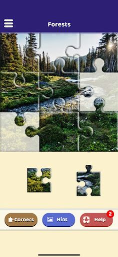 Forests Puzzle - Screenshot 2