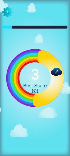 Tap it on time Rainbow - Screenshot 2
