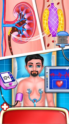 Cardiac Hospital: Surgery Game - Screenshot 1