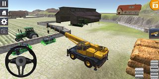 Crane Driving Operator Game - Screenshot 1